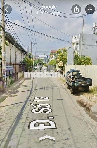 ĐẤT HXH Đường 12 Trường Thọ Thủ Đức