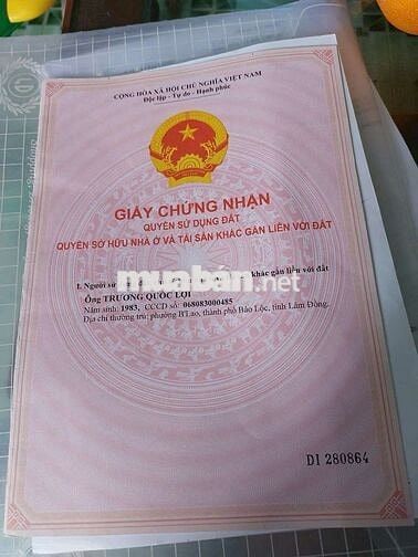 BÁN 2.000 M2 ĐẤT VƯỜN, ĐANG THU HOẠCH, TẠI TP. BẢO LỘC- GIÁ 3 TỶ.