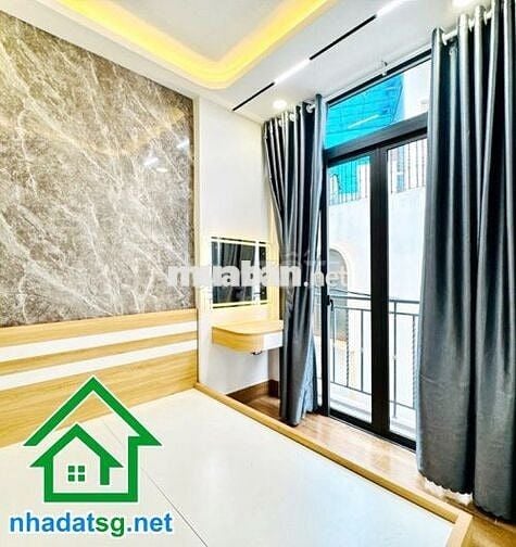 NHÀ 3 TẦNG MỚI ĐẸP – SÁT MẶT TIỀN HOÀNG VĂN THỤ - 3PN – 3WC.