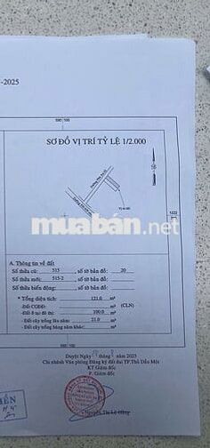 Cần bán đất Phường Phú An ven sông Sài Gòn