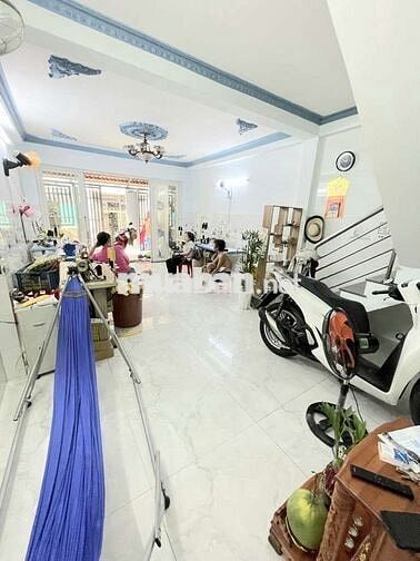 5 TỶ, NHÀ ĐẸP HXH NGAY BỜ KÈ THAM LƯƠNG,TÂN THỚI HIỆP, Q.12,NGANG 4,2m