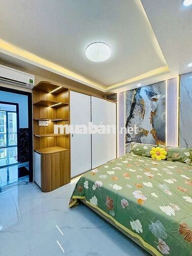 Nhà 3 tầng 4 phòng ngủ hẻm ô tô thông Phạm Văn Chiêu Phường 13 Gò Vấp
