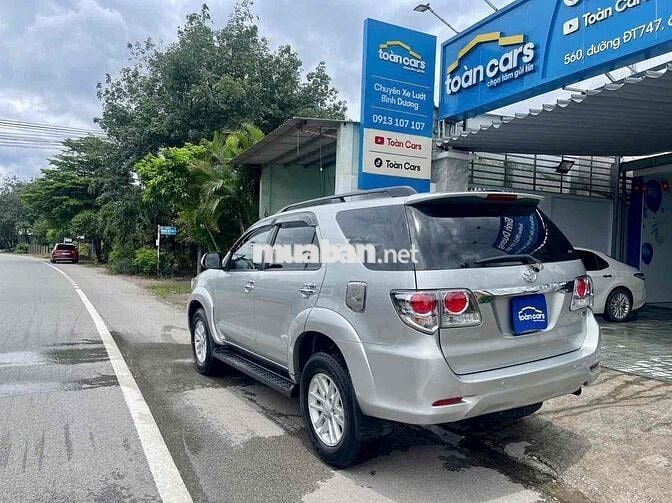 Toyota Fortuner 2013 2.5G 4x2 - 84000 km