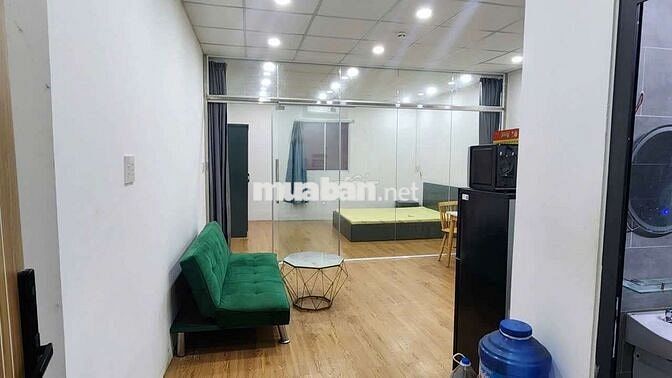 Căn hộ 1 phòng ngủ vách kính rộng 60m2 ngày Điện Biên Phủ Bình Thạnh
