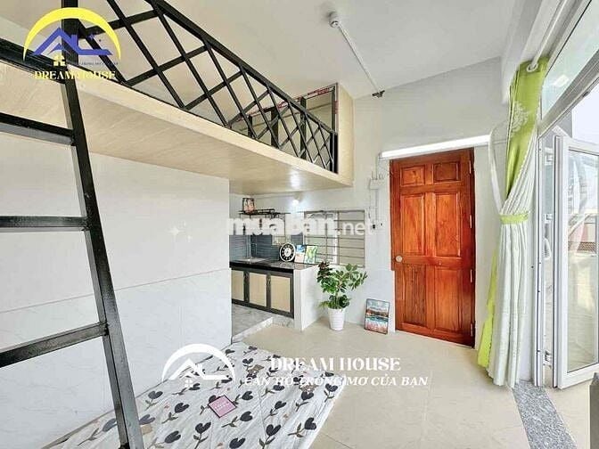 PHÒNG DUPLEX GÁC CAO DIỆN TÍCH RỘNG - TOÀ THANG MÁY - AN NINH CAO