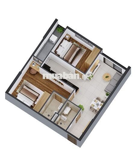 CĂN HỘ PICITY QUẬN 12, 2PN 2WC, FULL NỘI THẤT 12 TR/THÁNG.