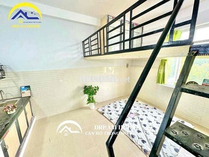PHÒNG DUPLEX GÁC CAO DIỆN TÍCH RỘNG - TOÀ THANG MÁY - AN NINH CAO