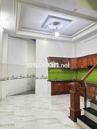 Cho Thuê Nhà 3 Lầu Mới Đẹp Hẻm Nguyễn Thị Búp, Hiệp Thành,Q12