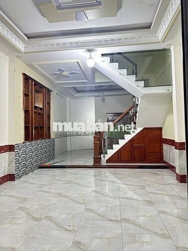Cho Thuê Nhà 3 Lầu Mới Đẹp Hẻm Nguyễn Thị Búp, Hiệp Thành,Q12