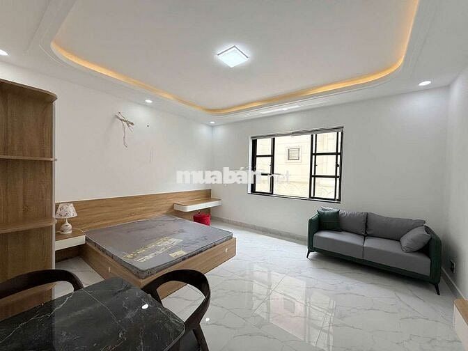 CHO THUÊ 1PN + TÁCH BẾP + BANCON + MỚI 100% Ở NGUYỄN VĂN LƯỢNG , GV