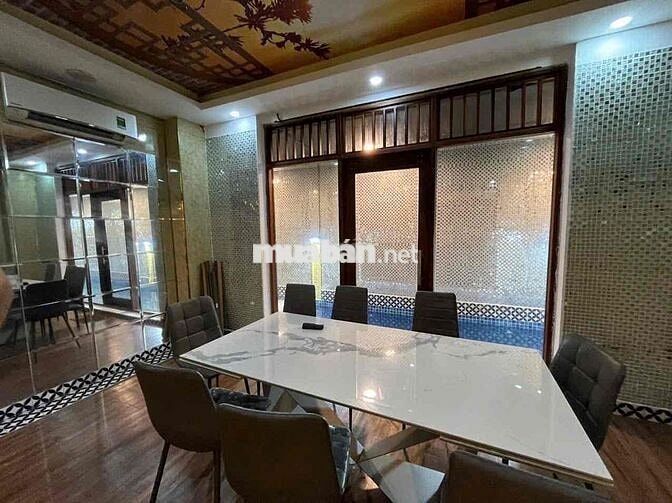 CHO THUÊ BIỆT THỰ VEN SÔNG- 12,5x18M TRỆT 2 LẦU SÂN THƯỢNG