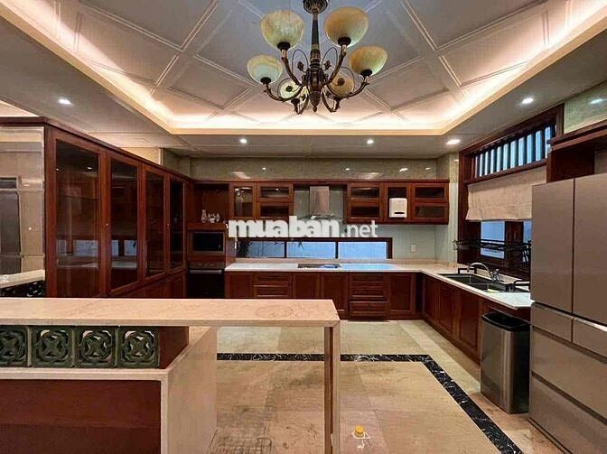CHO THUÊ BIỆT THỰ VEN SÔNG- 12,5x18M TRỆT 2 LẦU SÂN THƯỢNG