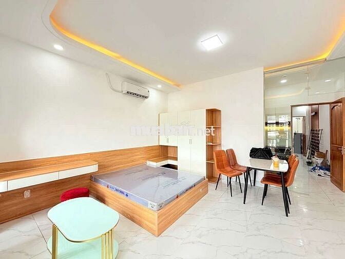 CHO THUÊ 1PN + TÁCH BẾP + BANCON + MỚI 100% Ở NGUYỄN VĂN LƯỢNG , GV
