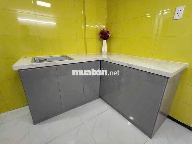 Nhà nguyên căn hẻm Cao Đạt P.1 Q.5 mới đẹp, có nội thất, 14 triệu/th