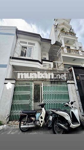 NHÀ NGUYÊN CĂN 2PN 2WC 1 PHÒNG KHÁCH 1 PHÒNG BẾP HẺM XE HƠI