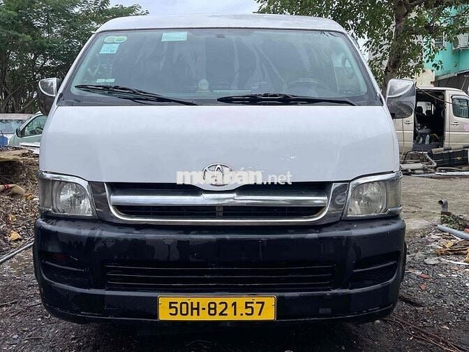 Toyota Hiace 2006 - 123 km