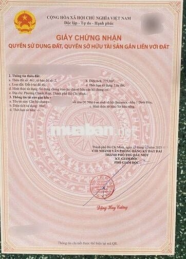 Nhà ở xã hội Định Hòa, lầu 4 sổ hồng 460 triệu. Toàn quốc mua được