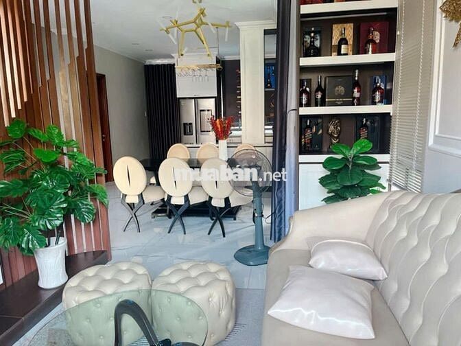 Cho thuê BT song lập full nội thất chỉ dọn vào ở, không gian yên tĩnh