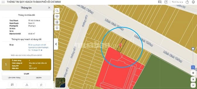  BÁN NHÀ GÓC 3 MẶT TIỀN : 299  LÃNH BINH THĂNG - P.8- Q. 11 - TPHCM