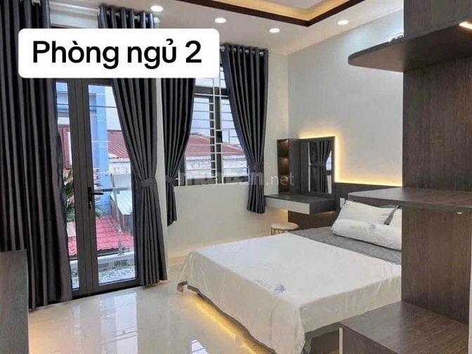 NHÀ ĐẸP VUÔNG VỨC 61M2 ĐƯỜNG TRẦN BÌNH TRỌNG Q.BÌNH THẠNH - 4TY290 