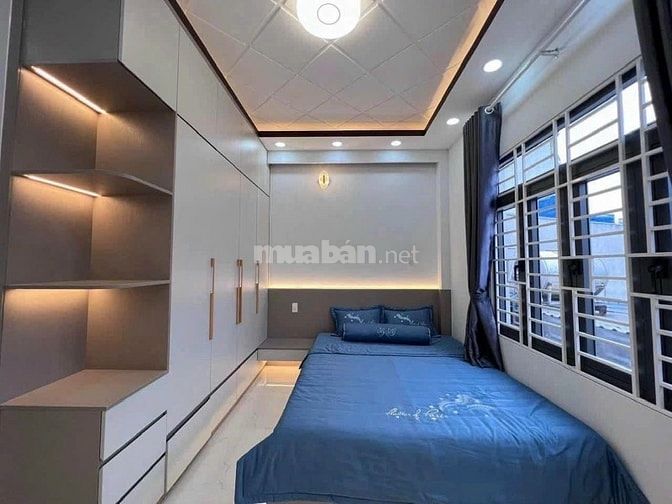 NHÀ ĐẸP VUÔNG VỨC 61M2 ĐƯỜNG TRẦN BÌNH TRỌNG Q.BÌNH THẠNH - 4TY290 