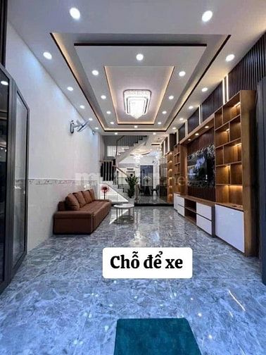 NHÀ ĐẸP VUÔNG VỨC 61M2 ĐƯỜNG TRẦN BÌNH TRỌNG Q.BÌNH THẠNH - 4TY290 