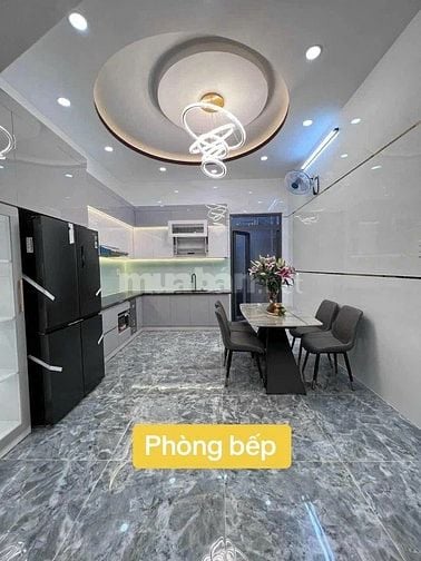 NHÀ ĐẸP VUÔNG VỨC 61M2 ĐƯỜNG TRẦN BÌNH TRỌNG Q.BÌNH THẠNH - 4TY290 