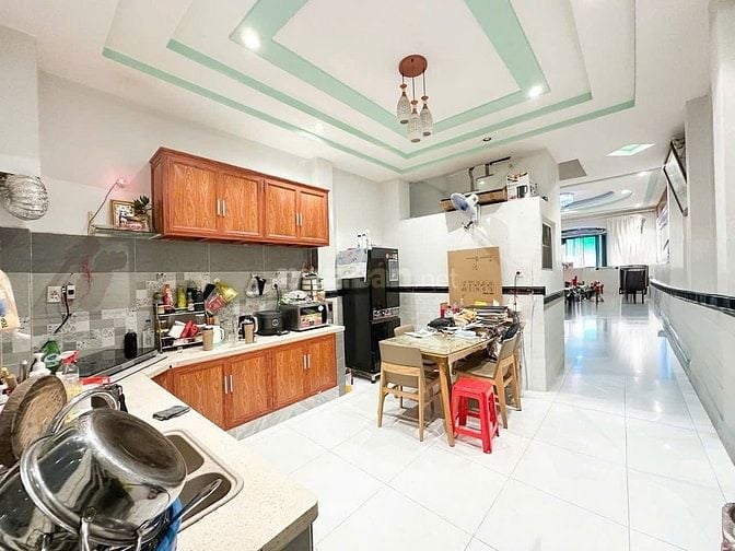 Bán nhà hẻm 1982 Huỳnh Tấn Phát, Nhà Bè  Hẻm 6m  1 trệt 1 lầu 3PN  Sổ