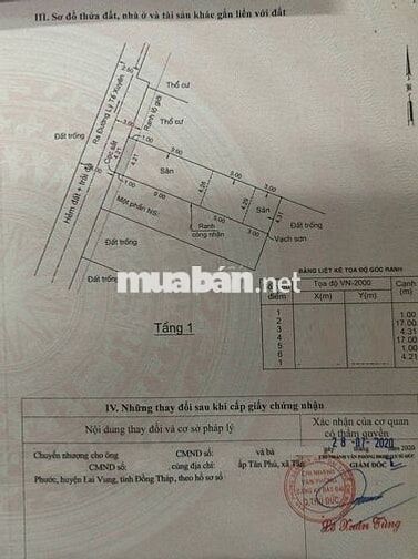 BÁN ĐẤT HẺM XE HƠI ĐƯỜNG 22, LINH ĐÔNG – 76.6M² – GIÁ 5.2 TỶ