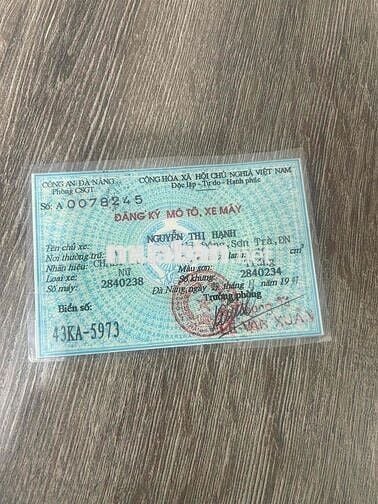 bán chaly cổ của bà dì