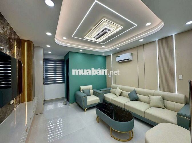 TÒA NHÀ LÔ GÓC MỚI 100% 8X20M 1 TRỆT 4 LẦU CÓ THANG MÁY