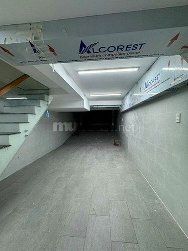 NHÀ 2 MẶT TIỀN CHỢ LỚN Q6 (4X18) HẦM LỬNG 5 TẦNG THANG MÁY. CHỈ 19,5 Ỷ