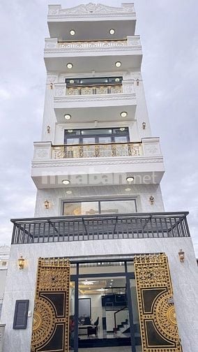 Bán Nhà Riêng 2 Lầu Sân Thượng 5 x 19 Mới 100% Full Nội Thất HT Bank