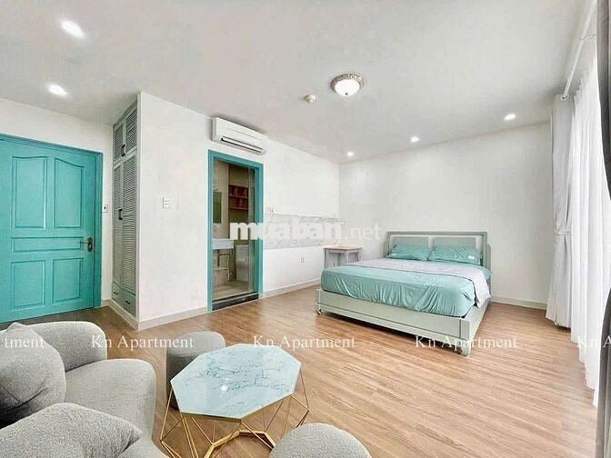 Căn hộ full nội thất 1pn ban công thoáng mát Thành Thái Quận 10