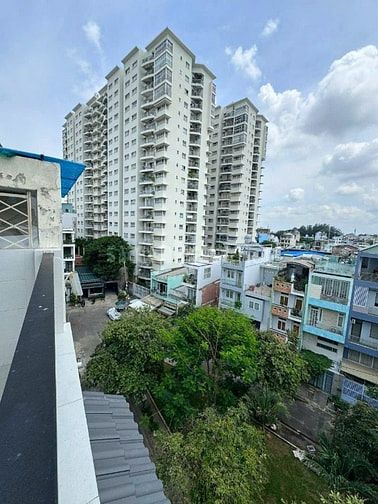 NHÀ 2 MẶT TIỀN CHỢ LỚN Q6 (4X18) HẦM LỬNG 5 TẦNG THANG MÁY. CHỈ 19,5 Ỷ