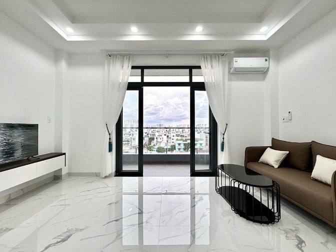 Cho thuê căn hộ mới xây 100%, nội thất cao cấp 65m2