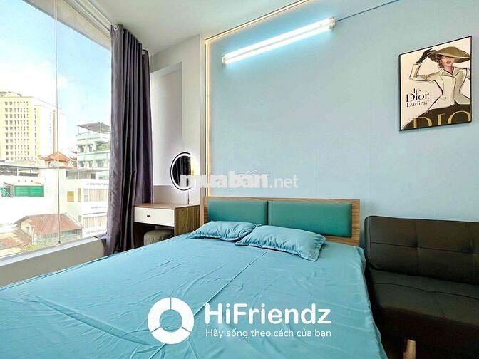 ✨CHO THUÊ CĂN HỘ 1PN TÁCH BẾP BAN CÔNG, RỘNG 40M2, MẶT TIỀN, CẦU NVC