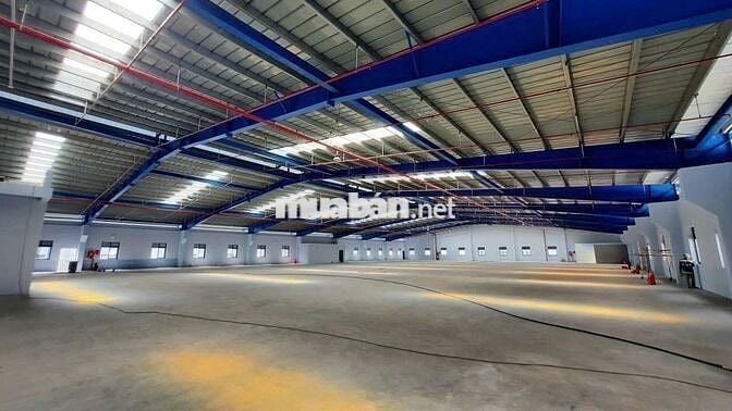 Cho thuê kho xưởng 2.000m² KCN Đức Hòa, PCCC tự động, giá: 175tr/tháng
