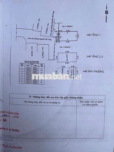NHÀ 4TẦNG ĐẸP — NGUYỄN ĐỖ CUNG- PHƯỜNG TÂY THẠNH (3,1m x 7m)