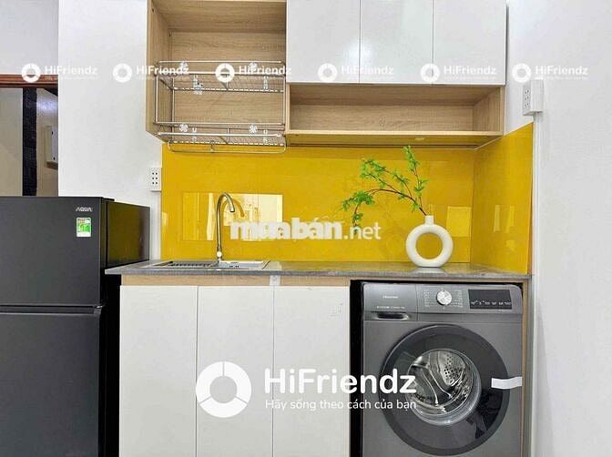 CĂN HỘ 1 PHÒNG NGỦ MÁY GIẶT RIÊNG - NGAY TÔ HIỆU HOÀ BÌNH