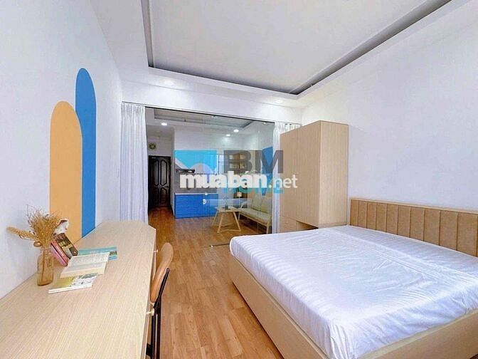 CHO THUÊ CĂN HỘ TÁCH BẾP BAN CÔNG NGAY ĐIỆN BIÊN PHỦ RỘNG 40M2 GIÁ RẺ