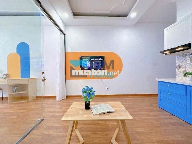 CHO THUÊ CĂN HỘ TÁCH BẾP BAN CÔNG NGAY ĐIỆN BIÊN PHỦ RỘNG 40M2 GIÁ RẺ