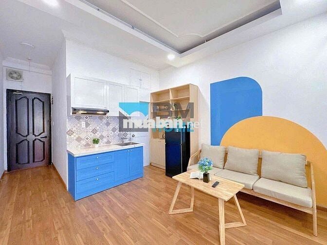 CHO THUÊ CĂN HỘ TÁCH BẾP BAN CÔNG NGAY ĐIỆN BIÊN PHỦ RỘNG 40M2 GIÁ RẺ
