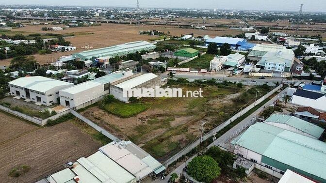 Cho thuê đất trống, kho mái che tiền chế 9m , Nguyễn Hữu Trí , Long An