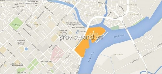 Bán Biệt thự Victoria Ba Son Quận 1, 225m2 đất, 1 hầm + 4 tầng, 330 tỷ