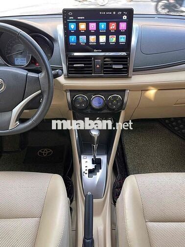 Toyota Vios 1.5G sx 2016 màu vàng cát đẹp