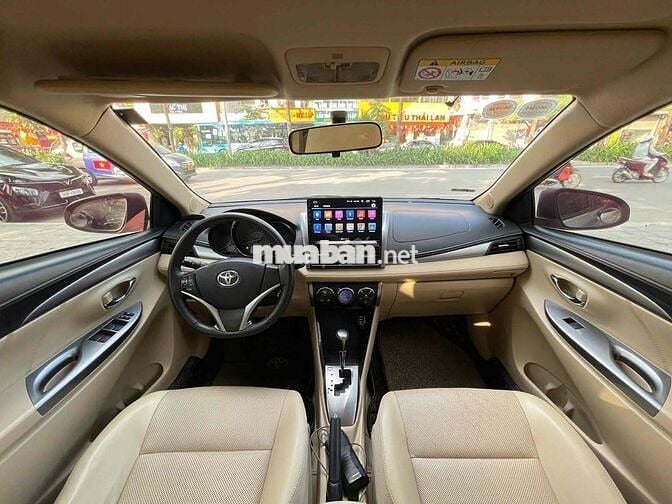 Toyota Vios 1.5G sx 2016 màu vàng cát đẹp