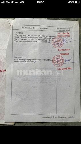 Nhà bán 49,5m2, 4 phòng ngủ, bãi sau đường Thùy Vân, TP Vũng Tàu