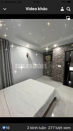 Nhà bán 49,5m2, 4 phòng ngủ, bãi sau đường Thùy Vân, TP Vũng Tàu