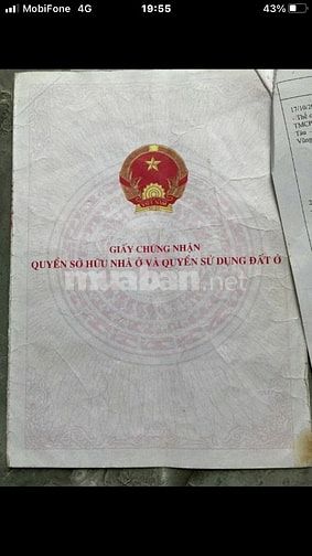 Nhà bán 49,5m2, 4 phòng ngủ, bãi sau đường Thùy Vân, TP Vũng Tàu